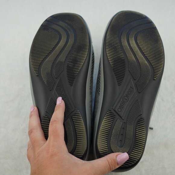 OrthoFeet Palma Gray Knit Sneakers Womens 7.5 Wide‎ Comfort Orthopedic Shoes - Picture 9 of 10